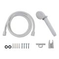 Rv White 60 Vinyl Hose Handheld Shower Head And With Shut Off 
