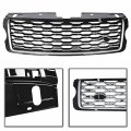 Front Bumper Grille Black Chrome Replacement For 2013-2017 Range Rover