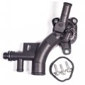 Tom Water Pump Outlet Thermostat Housing For 2011-2018 Chevy Cruze Sonic Trax Buick Encore 25193922