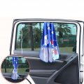 Car Sun Shade Curtain For Side Window Multifunctional Storage Protection With Mesh Bag Cartoon Suction Cup No Peeking Sapphire 