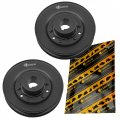 Caltric Deck Pulley Compatible With Bad Boy Walk Behind 36 2017-2018 2020-2023 033-6003-00 2x