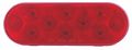 Kaper Ii L15-0071 6 Oval Red Led Stop Turn Tail Light 