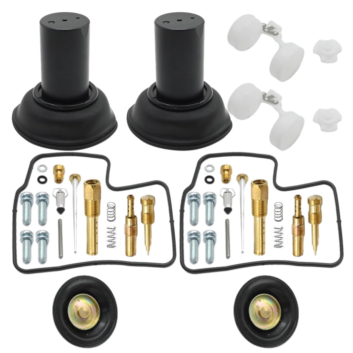 2 Set Motorcycle Carburetor Repair Kit Replacement For Honda Shadow Vlx 600 Vt600c 1989-1998 Vt600cl 1989 Vt600cd Deluxe