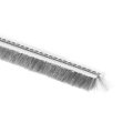 Brush Weather Stripping 15m 49 2ft Card-slot Seal Strip Pile Weatherstrip Door Sweep For Window 6x6mm Wxh 