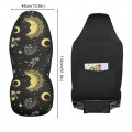 Alaza Bohemian Sun Moon Boho Alchemy Car Seat Covers Fronts Only For Women Men Seat W Organizer Pocket Cars Suv Truck Sedan 2