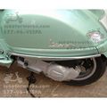 Scooter Cowl Protecters For Vespa Gt200 Chrome Finish 