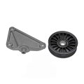 Air Conditioning Bypass Pulley For Ford Explorer 2002 2003 2004 2005 Serpentine Plastic With Aluminum Bracket 4 22 In Outside