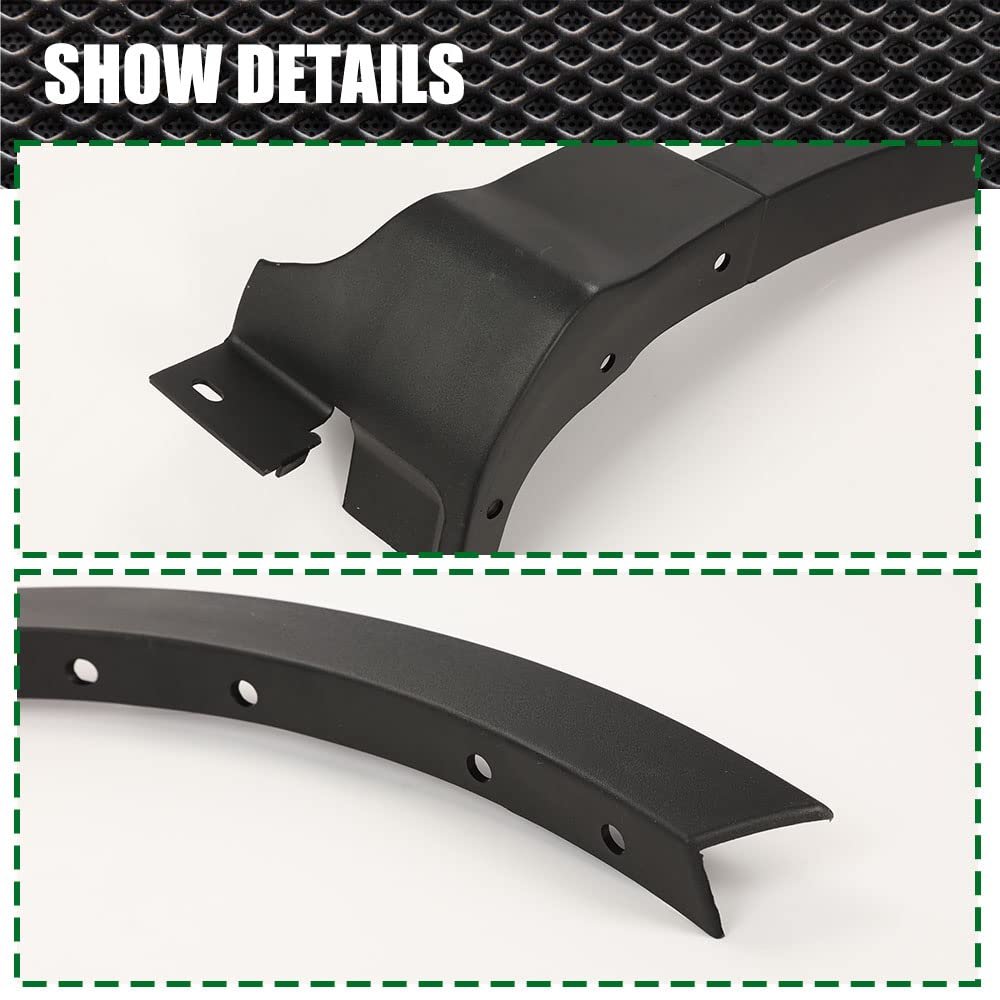 Front Left And Right Fender Flares For Ford Escape 2013 2014 2015 2016 2017 Wheel Opening Molding Arch Trim Cj5z-16268-ab