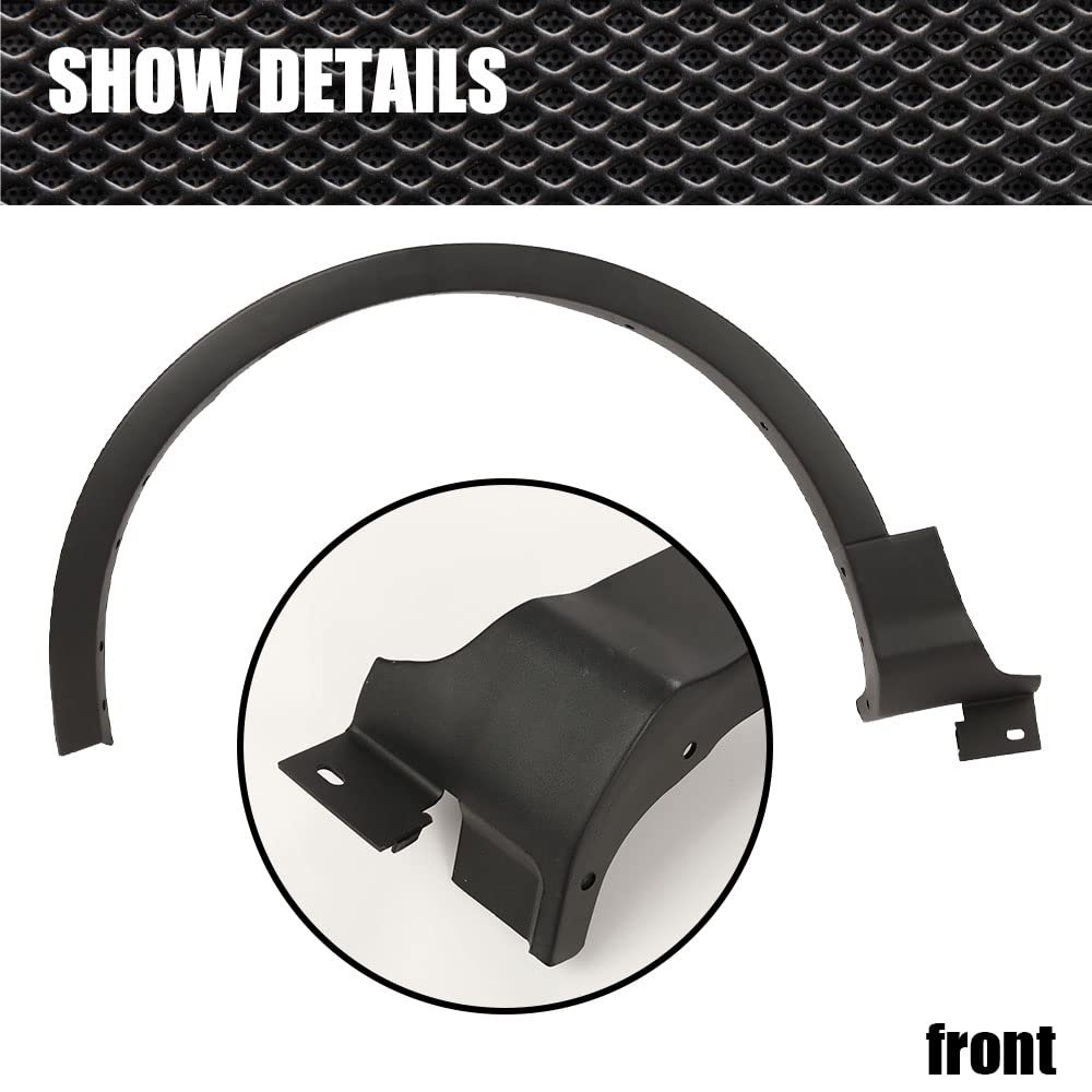 Front Left And Right Fender Flares For Ford Escape 2013 2014 2015 2016 2017 Wheel Opening Molding Arch Trim Cj5z-16268-ab