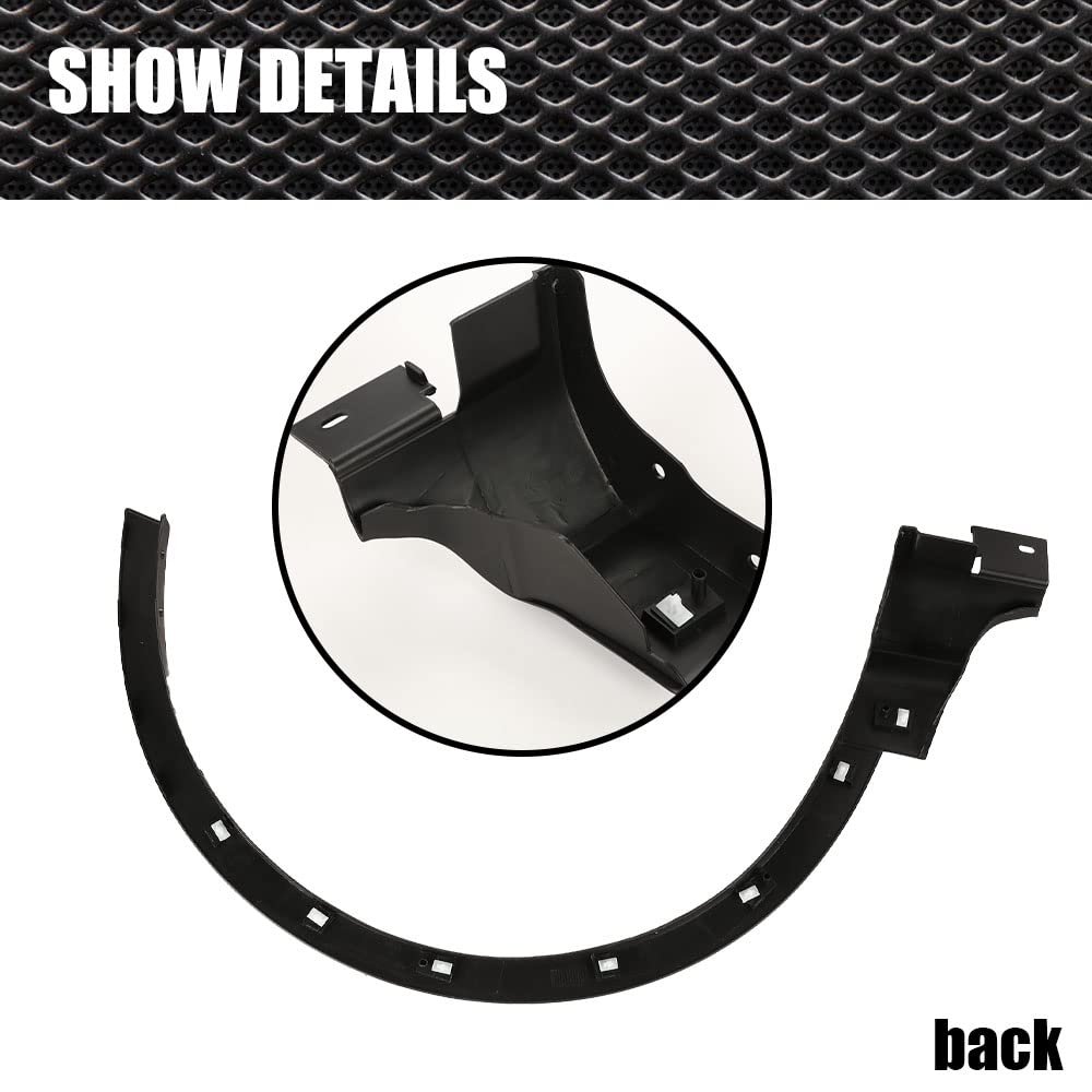 Front Left And Right Fender Flares For Ford Escape 2013 2014 2015 2016 2017 Wheel Opening Molding Arch Trim Cj5z-16268-ab