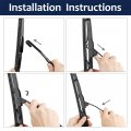 X Autohaux 2pcs Rear Windshield Wiper Blade Replacement For Honda Cr-v 2012 2013 2014 2015 2016