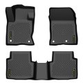 Tpe Floor Mats For Ford Escape 2020 2021 2022 2023 2024 2025 With 1st Row Bucket Or Bench Seats And 2nd All Weather Liner 