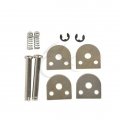 Tcmt Rear Footrest Foot Pegs Fit For Ducati Monster 696 796 2009-2014 2010 2011 2012