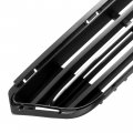 Hecasa Lower Bumper Grille Compatible With 2014-2015 Kia Optima Front Radiator Grill 865614c700 Plastic Pp Chrome Black Silvery