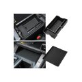 Center Console Organizer For 2026 Toyota Rav4 Abs Armrest Storage Box And Silicone Lower Tray Black 