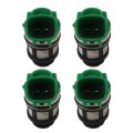 Bys Set Of 4 Fuel Injectors For 1996-2004 Nissan Pickup Frontier Xterra 2 4l Js4d-2 16600-1s700