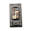 Power Window Switch For Gmc C3500hd 1991 1992 1993 1994 Front Driver Or Passenger Side Black Plastic Housing Bullet Male