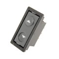 Power Window Switch For Gmc C3500hd 1991 1992 1993 1994 Front Driver Or Passenger Side Black Plastic Housing Bullet Male
