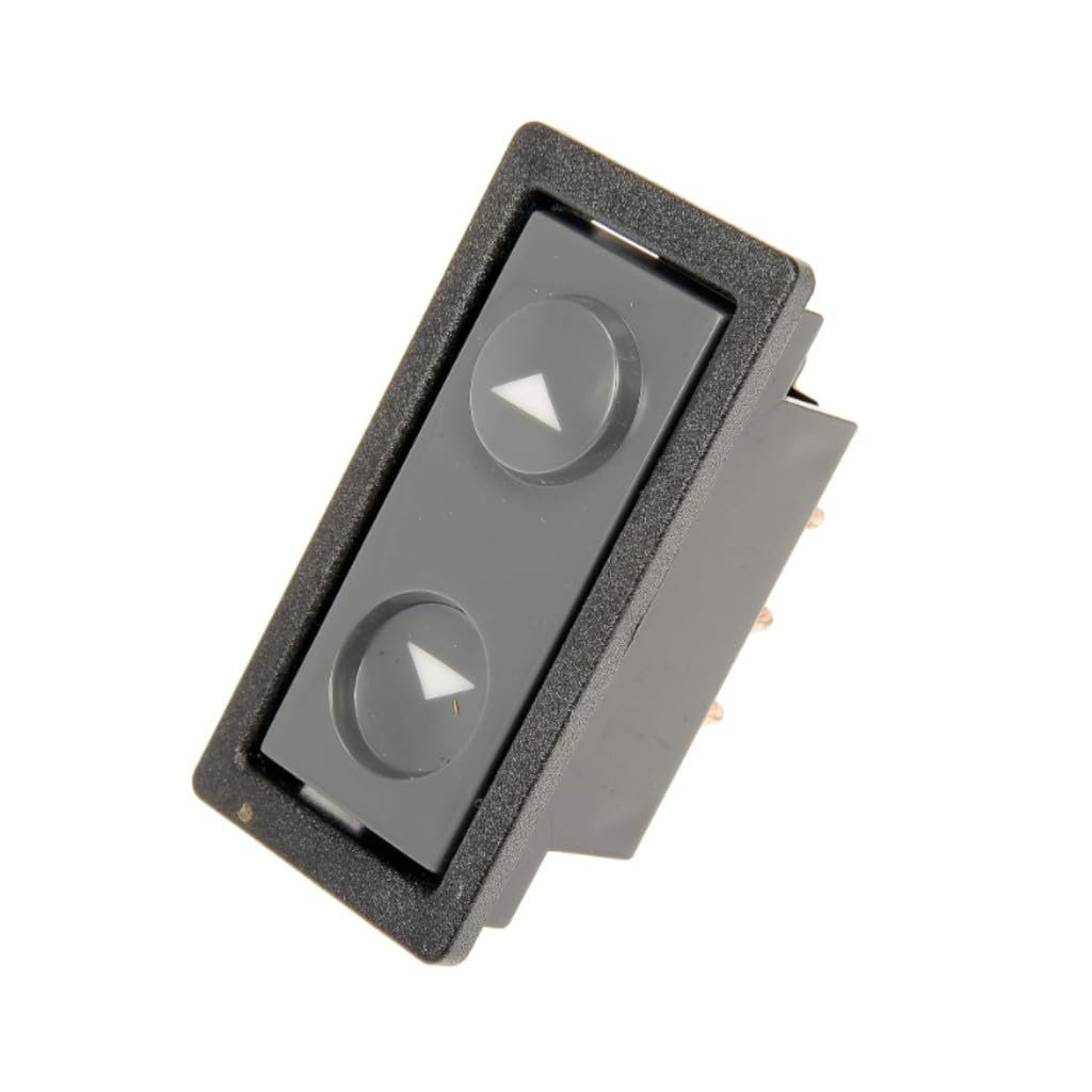 Power Window Switch For Gmc C3500hd 1991 1992 1993 1994 Front Driver Or Passenger Side Black Plastic Housing Bullet Male