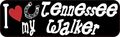 10in X 3in I Love My Tennessee Walker Magnet Car Door Magnetic Truck Magnets By Stickertalk 