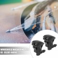 X Autohaux 4pcs Car Front Windshield Washer Nozzle With Rubber Gasket For Toyota Camry Tacoma Sienna Solara Prius Matrix