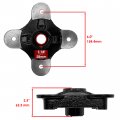 Caltric Rear Right Or Left Wheel Hub Compatible With Polaris Sportsman Forest 850 2011 2012 2013 2014