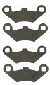 Front Brake Pads For Polaris Magnum 330 2x4 4x4 2003 2004 2005 2006