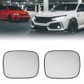 Uxcell 2pcs Silver Tone Car Rear Window Sun Shade Anti-uv Block Shield Cover Protector