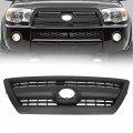 Kuafu Front Grille Compatible With 2006-2009 Toyota 4runner To1200297 Plastic Bumper Grill Black 