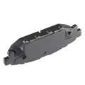 Rear D1114 Ceramic 4pcs W Hardware Disc Brake Pad Set 