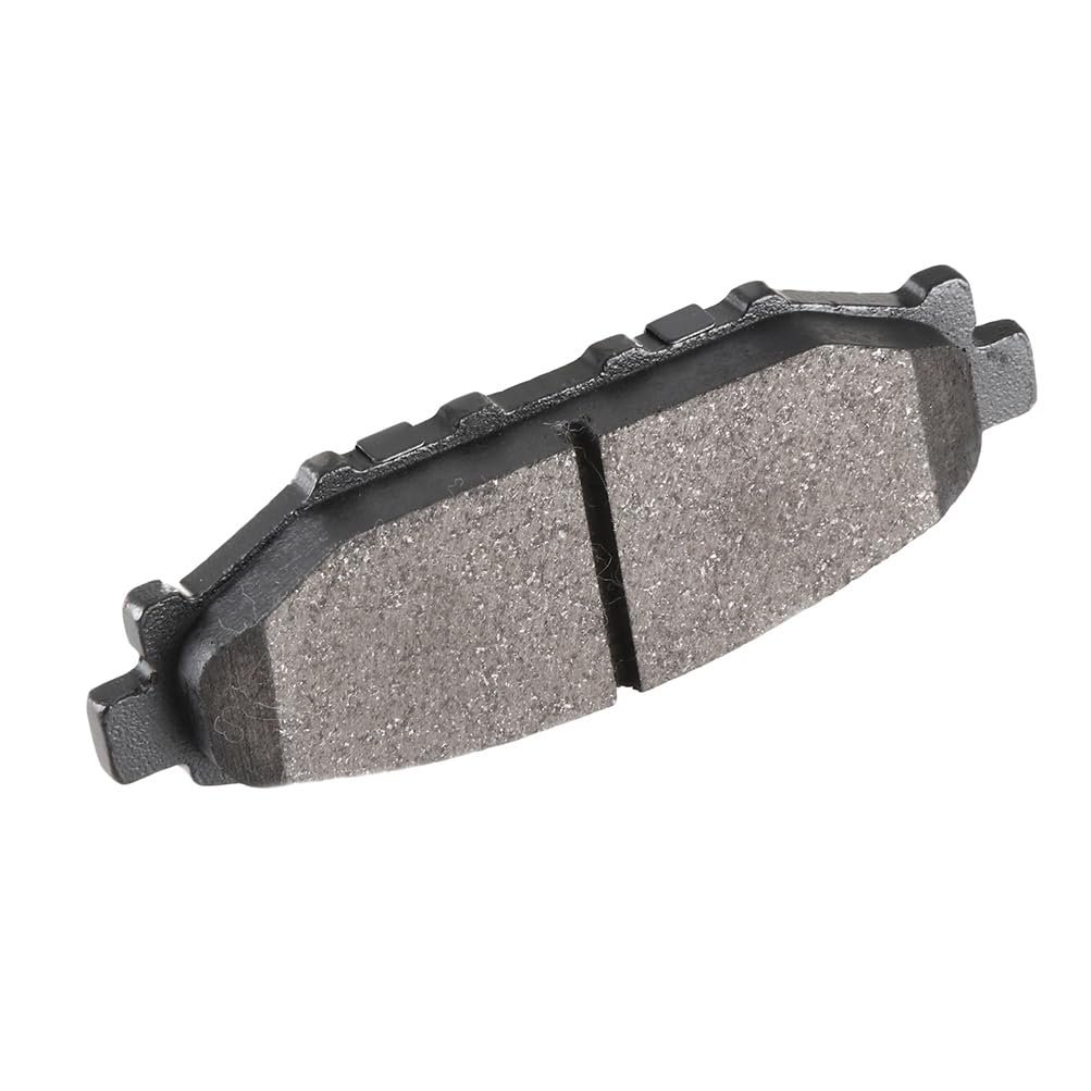 Rear D1114 Ceramic 4pcs W Hardware Disc Brake Pad Set