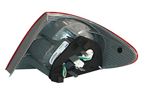 Left Tail Light Assembly For 2005 2008 Toyota Corolla Driver Side Red Led Waterproof Plastic Lens Part Number 11-5704-90-9