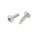 Uxcell 3x12 Stainless Steel Phillips Head Self-tapping Screw With Washer Fastener X100