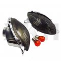 Xkh- Motorcycle Turn Signals Compatible With 1999 2003 2004 2005 2006 2007 Suzuki Hayabusa Gsxr1300 R Smoke B075vnjw8q