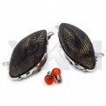 Xkh- Motorcycle Turn Signals Compatible With 1999 2003 2004 2005 2006 2007 Suzuki Hayabusa Gsxr1300 R Smoke B075vnjw8q
