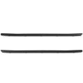 Black Pair Left And Right Window Sealing Strips Fit Blazer Jimmy S10 Sonoma Part 45350 Polyvinyl Chloride Pvc 