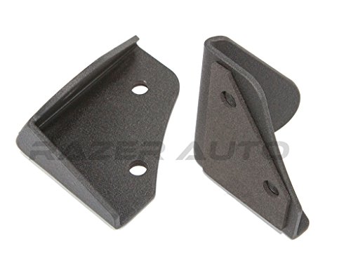 Windshield Mounting Corner Relocate Brackets For 2 In To 6 Led Lights Fits 07-17 Jeep Jk Wrangler Alloy Steel Construction