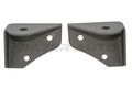 Windshield Mounting Corner Relocate Brackets For 2 In To 6 Led Lights Fits 07-17 Jeep Jk Wrangler Alloy Steel Construction
