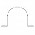 Uxcell 63mm 2 5 Rigid Pipe Strap Holes Tube Straps 201 Stainless Steel Tension Clip Clamp 16pcs