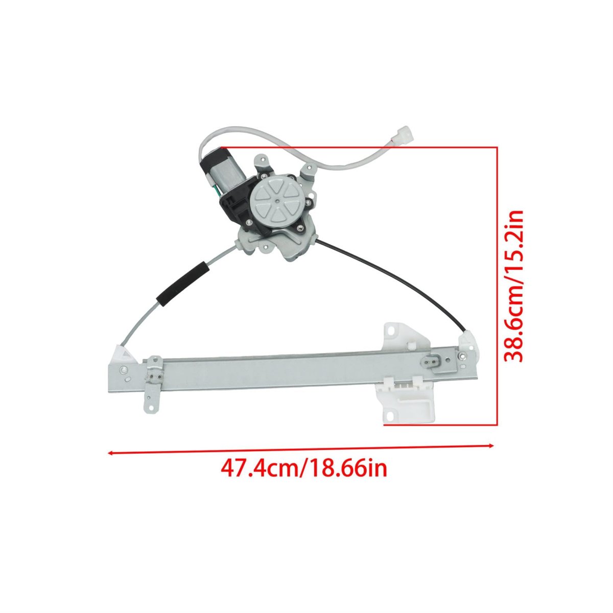 Power Electric Window Regulator With Motor Rear Left Side Replacement For Mitsubishi Mirage 1997-2001