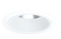Juno Lighting 244b-wh 6-inch Shallow Black Baffle With White Trim 