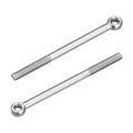 4pcs M10 X 150mm Lifting Eye Bolts 304 Stainless Steel Machinery Shoulder Swing Bolt Ring Eyebolt For Pipeline Gate Valves 