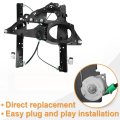Front Driver Side Power Window Regulator With Panel Without Motor Fit For 07-17 Ford Expedition Lincoln Navigator 2007 2008