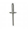 All Aluminum Blind Rivet 3 16 Diameter X 251- 375 Grip Range Large Flange Plain Finish Pack Of 1 000 Pieces 