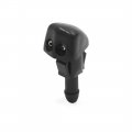 Uxcell Pair Black Car Double Holes Windscreen Wiper Washer Nozzle Replacement
