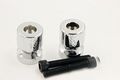 Swingarm Spools For Suzuki Gsx-r 1000 750 Gsf1250s Rf900 R Sv650 Tl1000r Chrome