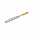 Uxcell Spiral Point Plug Threading Tap M3 X 0 5 Ground Threads H2 3 Flutes High Speed Steel Hss 6542 Titanium Coated Metric