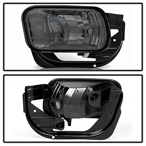 2009-2012 Dodge Ram 1500 10-18 2500 3500 Smoked Lens Bumper Fog Lights Lamps Assembly Driver Passenger
