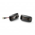 2pcs Dynamic Sequential Flashing Led Turn Signal Side Marker Light Blinker Replacement For Nissan Almera N15 Maxima 95-00 Black