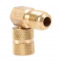 Flexible Adapters Duokon 90-degree R134a R12 Car A C Air Conditioner Refrigeration Converting Male Adapter Connector Hose Set